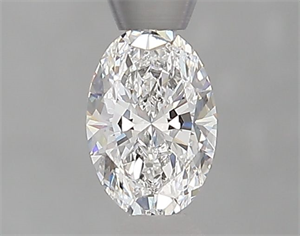 Foto Diamante Natural 0.40 quilates, Ovalado , Color D, claridad VS1 y certificado GIA de