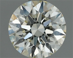 Picture of Natural Diamond 1.08 Carats, Round with Excellent Cut, M Color, VVS1 Clarity and Certified by GIA