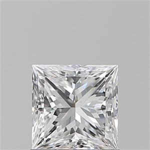 Foto Diamante Natural 0.90 quilates, Princesa , Color D, claridad SI1 y certificado GIA de