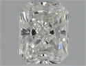 Natural Diamond 0.42 Carats, Radiant with  Cut, G Color, VVS1 Clarity and Certified by GIA