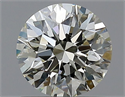 Natural Diamond 1.00 Carats, Round with Excellent Cut, L Color, VVS2 Clarity and Certified by GIA