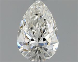 Picture of Natural Diamond 0.52 Carats, Pear with  Cut, G Color, VVS2 Clarity and Certified by GIA