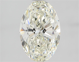 Picture of Natural Diamond 1.50 Carats, Oval with  Cut, J Color, VS1 Clarity and Certified by GIA