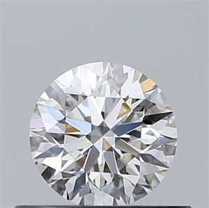 Picture of Natural Diamond 0.45 Carats, Round with Excellent Cut, F Color, VS2 Clarity and Certified by GIA