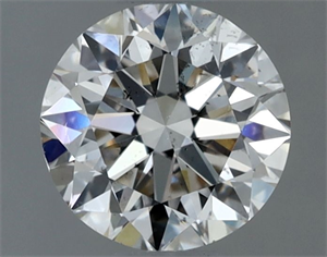 Foto Diamante Natural 0.90 quilates, Redondo , Color K, claridad SI2 y certificado GIA de