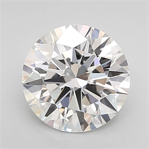 Picture of Lab Grown Diamond 1.51 Carats, Round with Ideal Cut, E Color, VVS2 Clarity and Certified by IGI