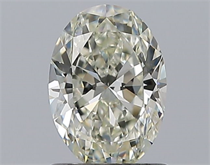 Picture of Natural Diamond 0.99 Carats, Oval with  Cut, K Color, SI1 Clarity and Certified by GIA