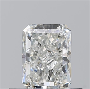 Foto Diamante Natural 0.50 quilates, Radiante , Color H, claridad VVS2 y certificado GIA de