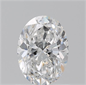Natural Diamond 1.01 Carats, Oval with  Cut, E Color, VS2 Clarity and Certified by GIA