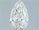 Natural Diamond 1.20 Carats, Pear with  Cut, I Color, IF Clarity and Certified by IGI