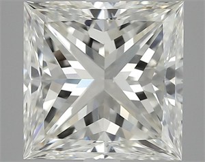 Foto Diamante Natural 3.09 quilates, Princesa , Color H, claridad VS1 y certificado IGI de