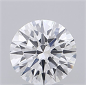 Del inventario de diamantes de laboratorio, 2.16 quilates, Redondo , Color E, claridad VVS2 y certificado IGI