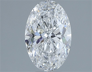 Picture of Natural Diamond 1.00 Carats, Oval with  Cut, E Color, SI2 Clarity and Certified by GIA