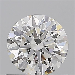 Picture of Natural Diamond 0.71 Carats, Round with Excellent Cut, G Color, SI2 Clarity and Certified by GIA