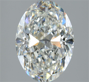 Picture of Natural Diamond 2.08 Carats, Oval with  Cut, G Color, VS2 Clarity and Certified by GIA