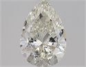 Natural Diamond 0.70 Carats, Pear with  Cut, J Color, SI1 Clarity and Certified by GIA