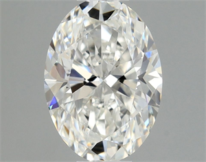 Picture of Natural Diamond 0.50 Carats, Oval with  Cut, F Color, VS2 Clarity and Certified by GIA
