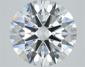 Picture of Lab Grown Diamond 4.58 Carats, Round with Ideal Cut, D Color, VVS1 Clarity and Certified by IGI