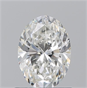 Diamante Natural 1.01 quilates, Ovalado , Color G, claridad VVS2 y certificado GIA