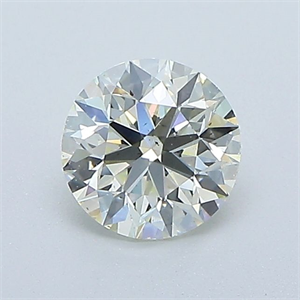Foto Diamante Natural 0.60 quilates, Redondo , Color K, claridad VS2 y certificado GIA de
