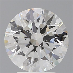 Picture of Lab Grown Diamond 3.53 Carats, Round with Ideal Cut, E Color, VVS2 Clarity and Certified by IGI