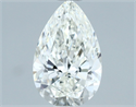 Natural Diamond 1.01 Carats, Pear with  Cut, I Color, VS2 Clarity and Certified by GIA