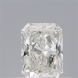 Picture of Natural Diamond 0.50 Carats, Radiant with  Cut, G Color, VVS1 Clarity and Certified by GIA