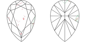 Foto Diamante Natural 5.00 quilates, De pera , Color J, claridad SI1 y certificado IGI de