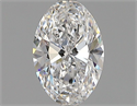Natural Diamond 1.01 Carats, Oval with  Cut, E Color, VS1 Clarity and Certified by GIA