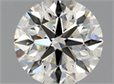 Diamante Natural 0.60 quilates, Redondo , Color J, claridad VS2 y certificado GIA