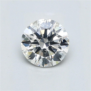 Picture of Natural Diamond 0.70 Carats, Round with Excellent Cut, I Color, SI1 Clarity and Certified by GIA