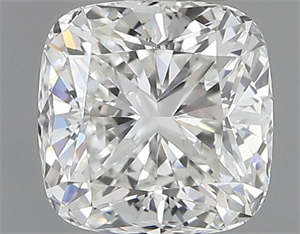 Picture of Natural Diamond 0.58 Carats, Cushion with  Cut, H Color, VVS1 Clarity and Certified by GIA