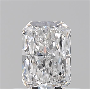 Picture of Natural Diamond 0.50 Carats, Radiant with  Cut, E Color, VS1 Clarity and Certified by GIA