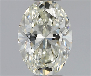 Picture of Natural Diamond 0.50 Carats, Oval with  Cut, J Color, VVS2 Clarity and Certified by GIA