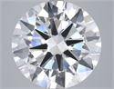 Del inventario de diamantes de laboratorio, 10.01 quilates, Redondo , Color G, claridad VS1 y certificado IGI