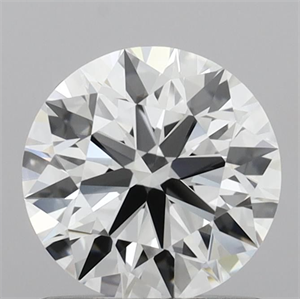 Picture of Lab Grown Diamond 1.01 Carats, Round with Ideal Cut, D Color, VVS1 Clarity and Certified by IGI