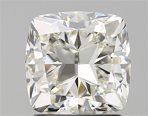 Foto Diamante Natural 2.01 quilates, Del cojín , Color K, claridad VVS2 y certificado GIA de