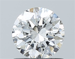 Picture of Natural Diamond 0.70 Carats, Round with Excellent Cut, F Color, SI1 Clarity and Certified by GIA