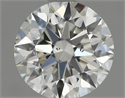 Diamante Natural 0.91 quilates, Redondo , Color H, claridad SI2 y certificado GIA