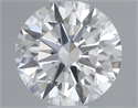 Natural Diamond 0.55 Carats, Round with Very Good Cut, D Color, SI1 Clarity and Certified by GIA