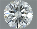 Natural Diamond 0.61 Carats, Round with Excellent Cut, H Color, VS1 Clarity and Certified by IGI