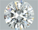 Natural Diamond 1.71 Carats, Round with Excellent Cut, G Color, VVS2 Clarity and Certified by GIA