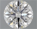 Lab Grown Diamond 1.14 Carats, Round with Very Good Cut, D Color, VS2 Clarity and Certified by GIA