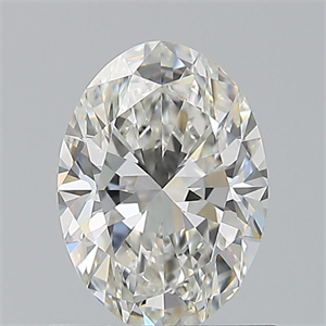 Picture of Natural Diamond 0.80 Carats, Oval with  Cut, G Color, IF Clarity and Certified by GIA