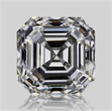 Diamante Natural 1.01 quilates, Asscher , Color G, claridad VVS2 y certificado GIA