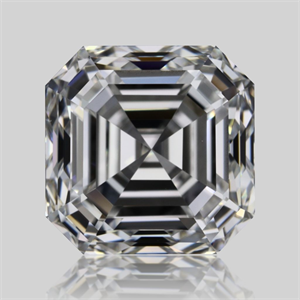 Foto Diamante Natural 1.01 quilates, Asscher , Color G, claridad VVS2 y certificado GIA de