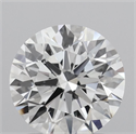 Lab Grown Diamond 1.38 Carats, Round with Ideal Cut, D Color, VVS2 Clarity and Certified by IGI