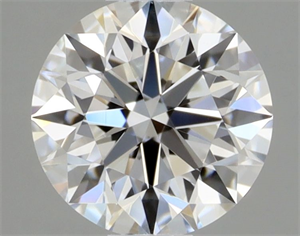 Foto Diamante Natural 0.44 quilates, Redondo , Color F, claridad VVS1 y certificado GIA de