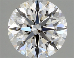 Foto Diamante Natural 0.44 quilates, Redondo , Color F, claridad VVS1 y certificado GIA de