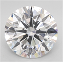 Lab Grown Diamond 3.99 Carats, Round with Ideal Cut, D Color, IF Clarity and Certified by IGI